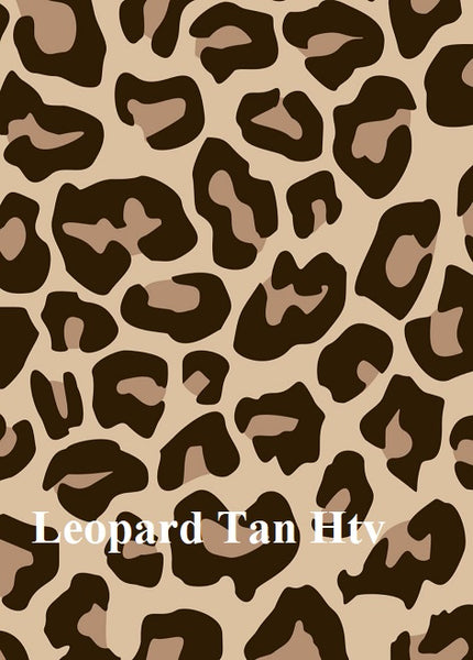 Cream Leopard Print HTV – SBL Designs