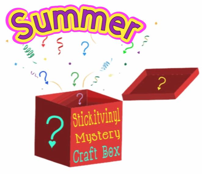 Mystery Craft Box - Summer (hint colour changing) – stickitvinyl