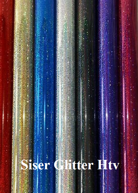 Siser Easyweed Iron On- Htv - Heat Transfer Vinyl  – Glitter
