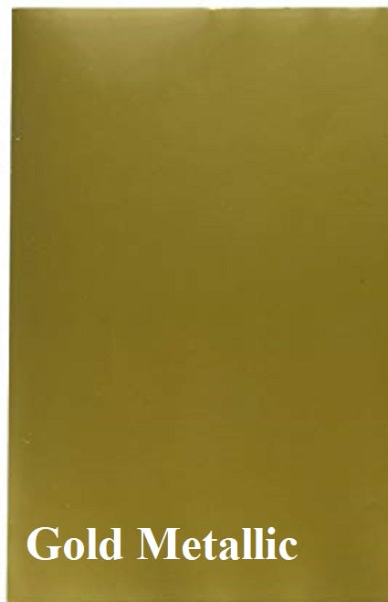 Oracal 651 – Permanent Outdoor Adhesive Vinyl - Gold Metallic- 091