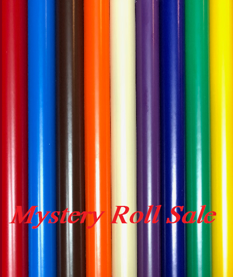 Mystery Adhesive Roll Sale! 6 - 5 foot rolls