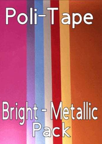 Poli-Tape Htv Bright - Metallic Pack 7 sheets