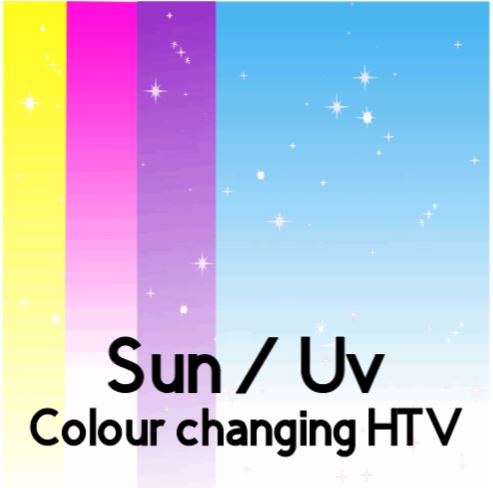 ColorSpark UV Magic  Color Changing Light Sensitive HTV